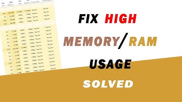 ✅ FIX high Memory/RAM Usage (Windows 10/11)