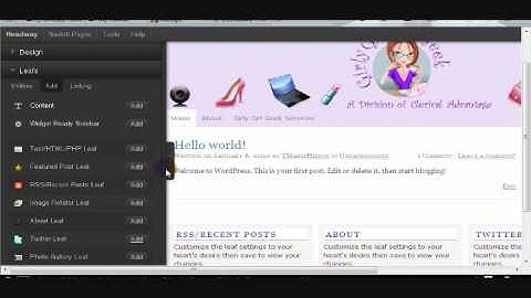 Creating a Customized Footer with Headway for WordPress