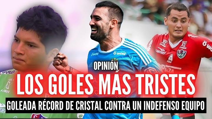 LOS 12 PECADOS DE COMERCIO💥CRISTAL GOLEA 12-0 A UN EQUIPO DE DEBUTANTES🥶VERGÜENZA EN LIGA PERUANA