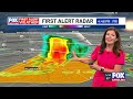 Severe thunderstorms pass through Upstate