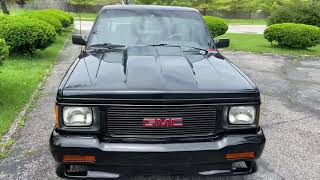 1992 Sonoma GT after lowering walk around video