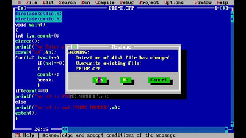 Finding Prime number  using C language.
