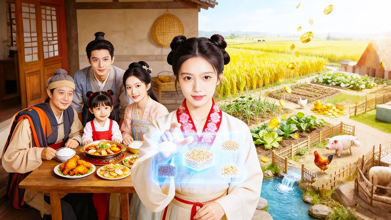 Một cô gái trẻ bước ra từ quan tài, nhờ hệ thống lương thực kỳ diệu mà gia đình cô trở nên ấm no