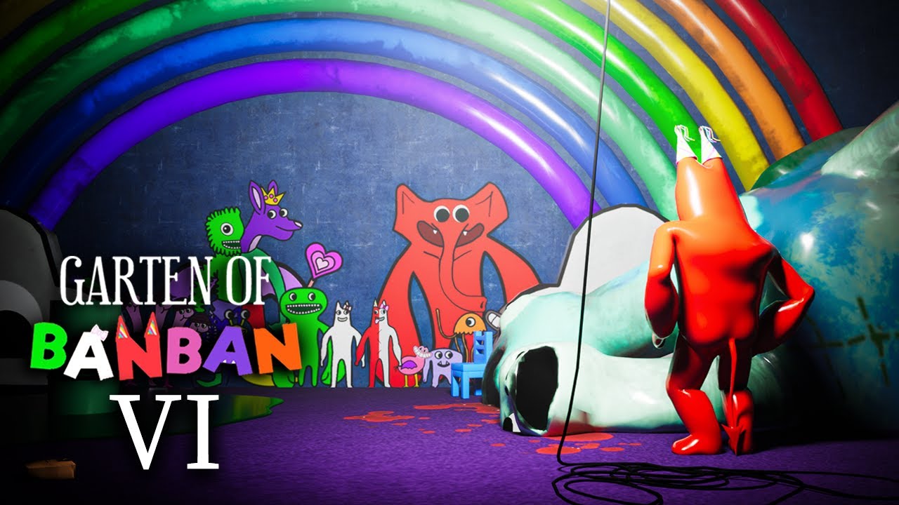 Garten of Banban 6 - ALL NEW BOSSES + SECRET ENDING (Gameplay #64