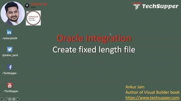How to create fixed length file in Oracle Integration