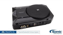 JBL BassPro SL 8" Powered Subwoofer Enclosure System | Product Overview 