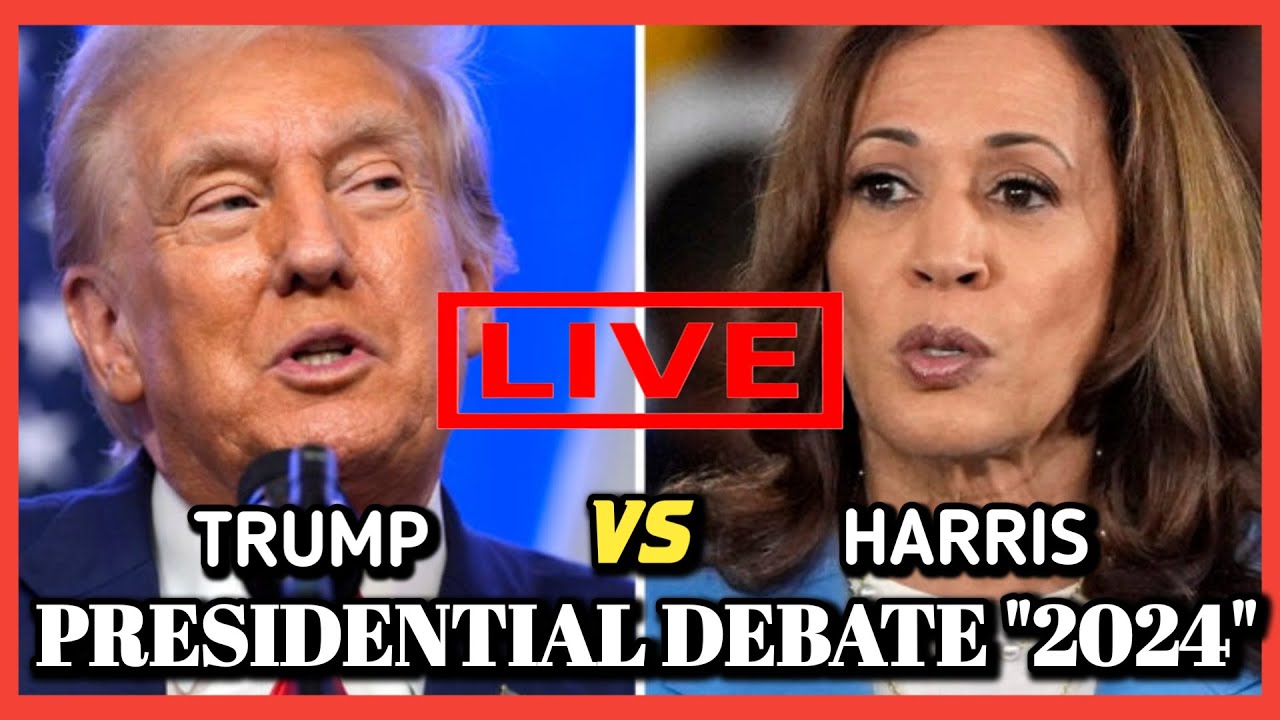 The Presidential Debate 2024 Trump vs Harris Is "LIVE"!!! - YouTube