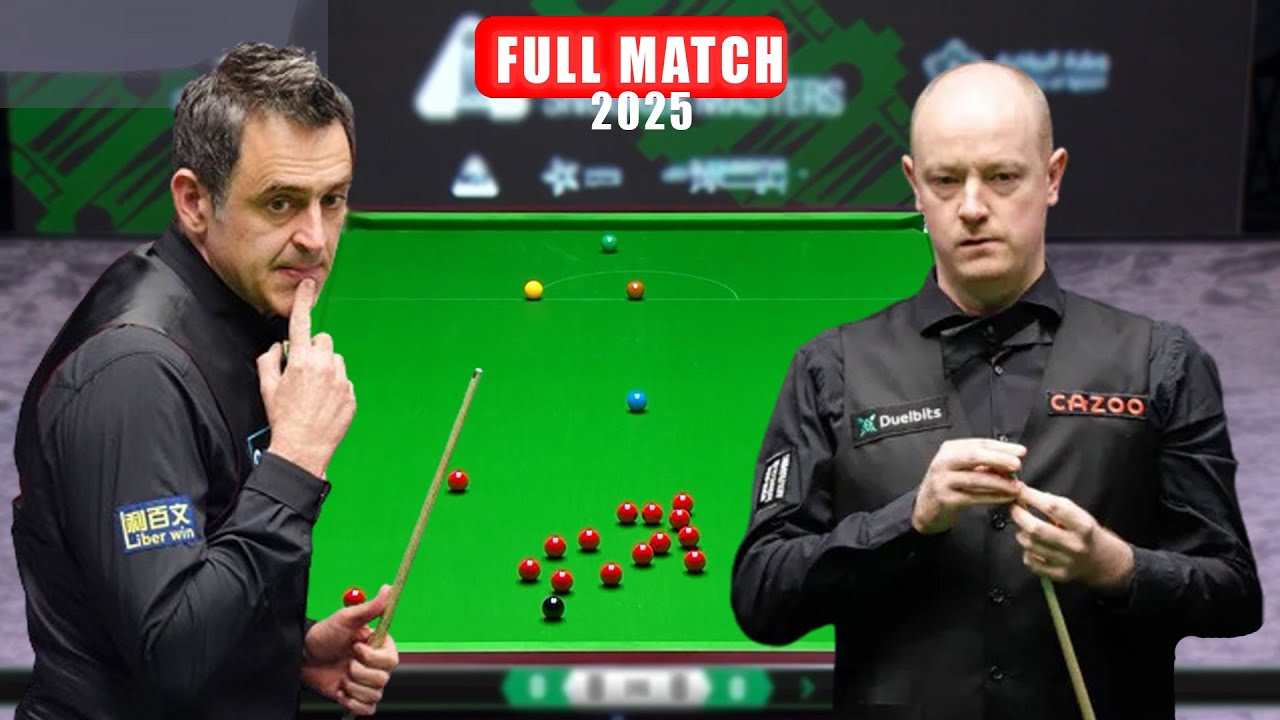Ronnie O'Sullivan vs Chris Wakelin Saudi Arabia snooker Masters 2025