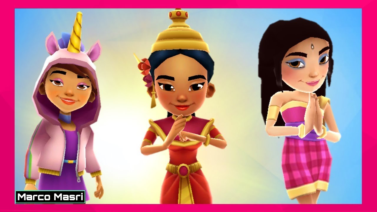 ASEAN Girls | Subway Surfers | Jia, Noon and Mei