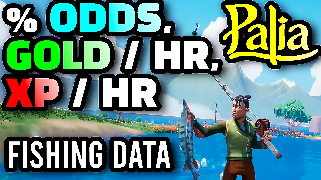 Palia Percent Chance To Catch Fish, 6 Hours of Fishing, Fishing XP