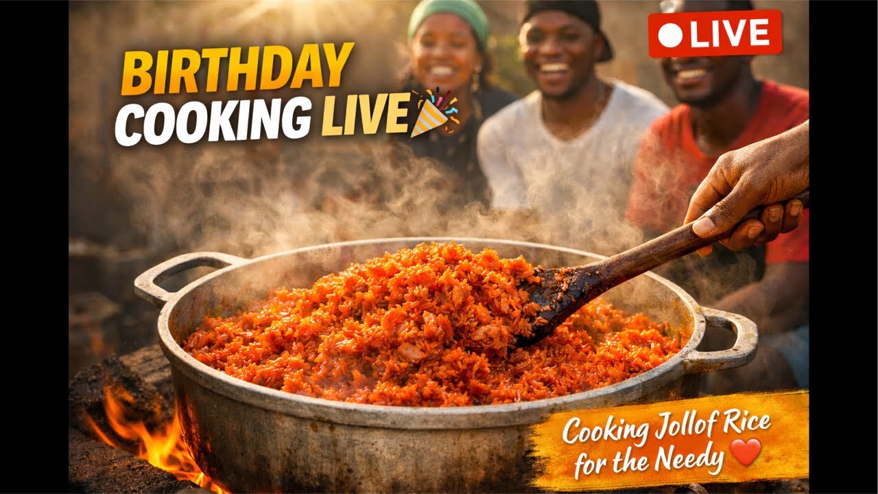 Nelly's screen is live!! Birthday Celebration Cooking Live 🎂🍚 | Family, Food & 🤩 fun