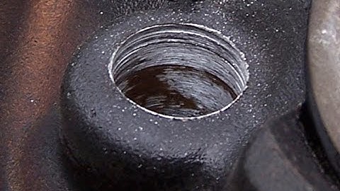 Thread Repair - How to install a Helicoil