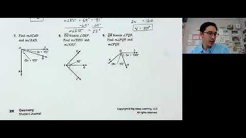 1.5 Measuring and Constructing Angles
