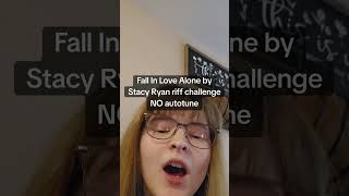 Fall In Love Alone riff challenge! #riffchallenge #singer #cover