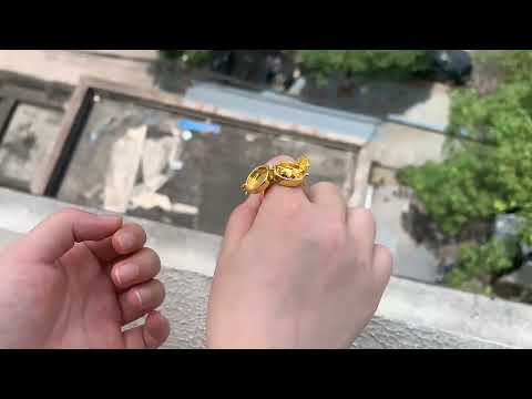 跨境欧美动画海绵宝宝派大星同款BFF字母创意可开盖合金戒指