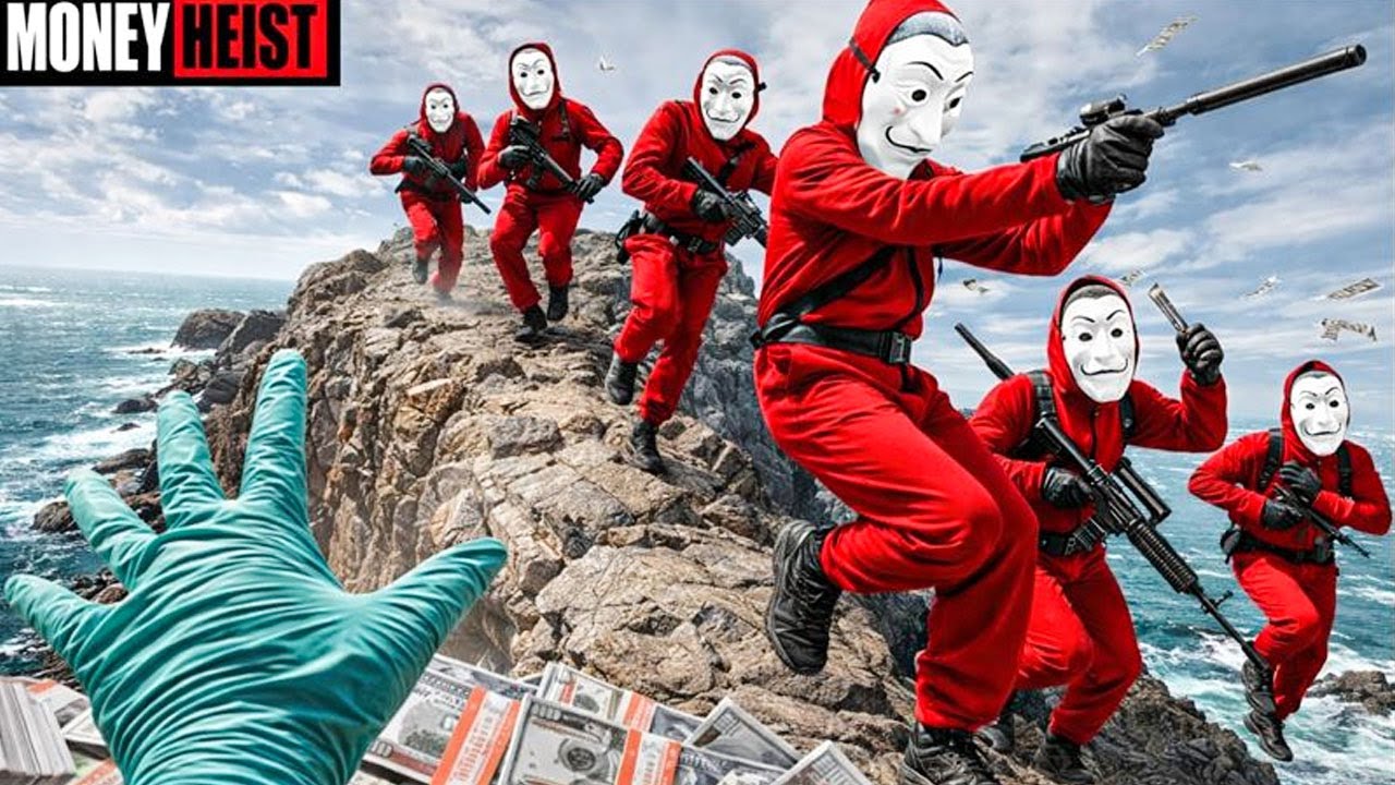 PARKOUR VS MONEY HEIST! 6 | BAD GUYS: No ESCAPE, POLICE Relentless Chase (BELLA CIAO Remix) Epic POV