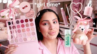 SOFT PINK COQUETTE MAKEUP  *aesthetic* screenshot 4