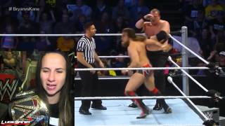WWE Smackdown 1\/15\/15 Kane vs Daniel Bryan Live Commentary