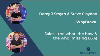 Sales - The what, the how & the who (missing 66%)