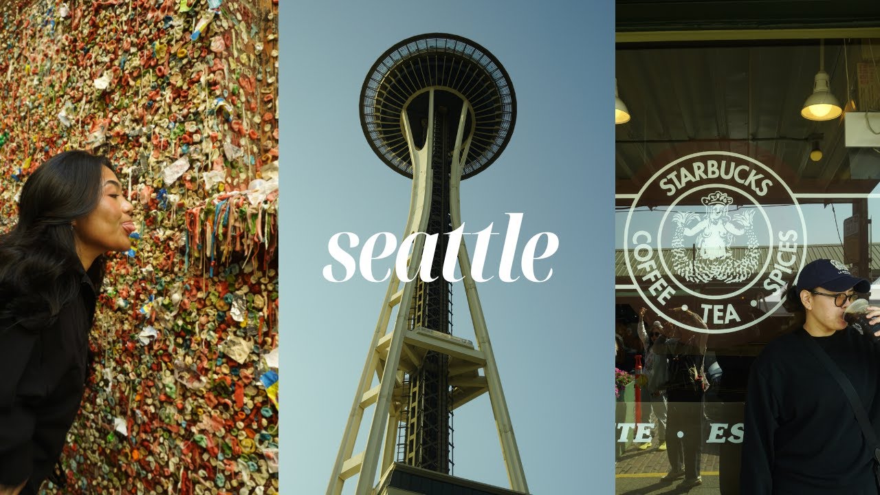 Fall in Seattle 🍂: everything I ate, activities + pike place | first time in Seattle! ☕️