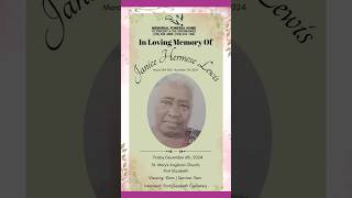 Janice H. Lewis | Funeral Announcement #Obituaries #SVG #ObituariesSVG