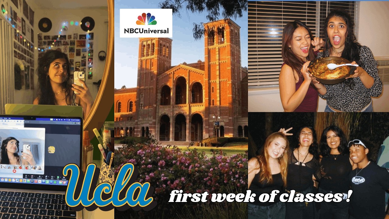 UCLA WEEK IN MY LIFE (classes, NBCU internship, parties!)