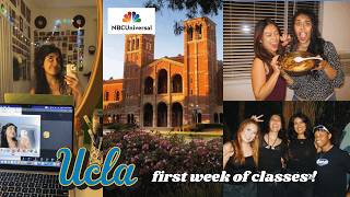 UCLA WEEK IN MY LIFE classes NBCU internship parties