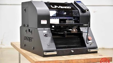 2015 Logojet Pro UV2400 DTG Direct To Substrate Printer