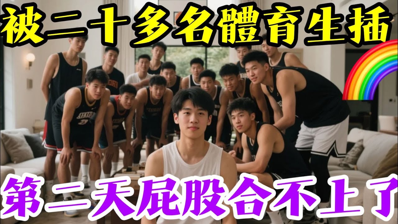 做到腿軟眼發暈，後門流出很多……🌈