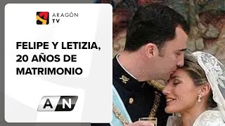 Felipe y Letizia, 20 años de matrimonio