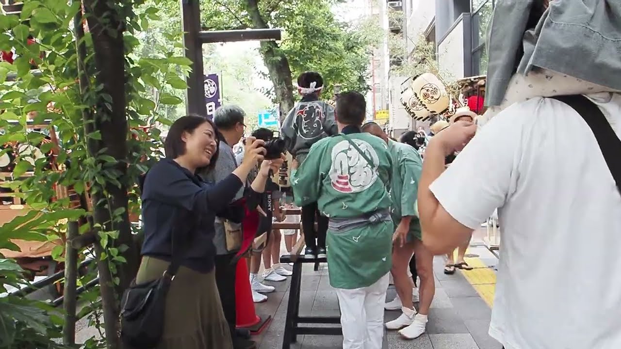 日枝神社 山王祭 九段三丁目 山車の巡行と子供神輿の渡御 2026/06/13