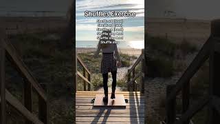 Tap Dance - Mini Tutorial (With A View!) - Shuffle Exercise - #SHORTS #dance #tap