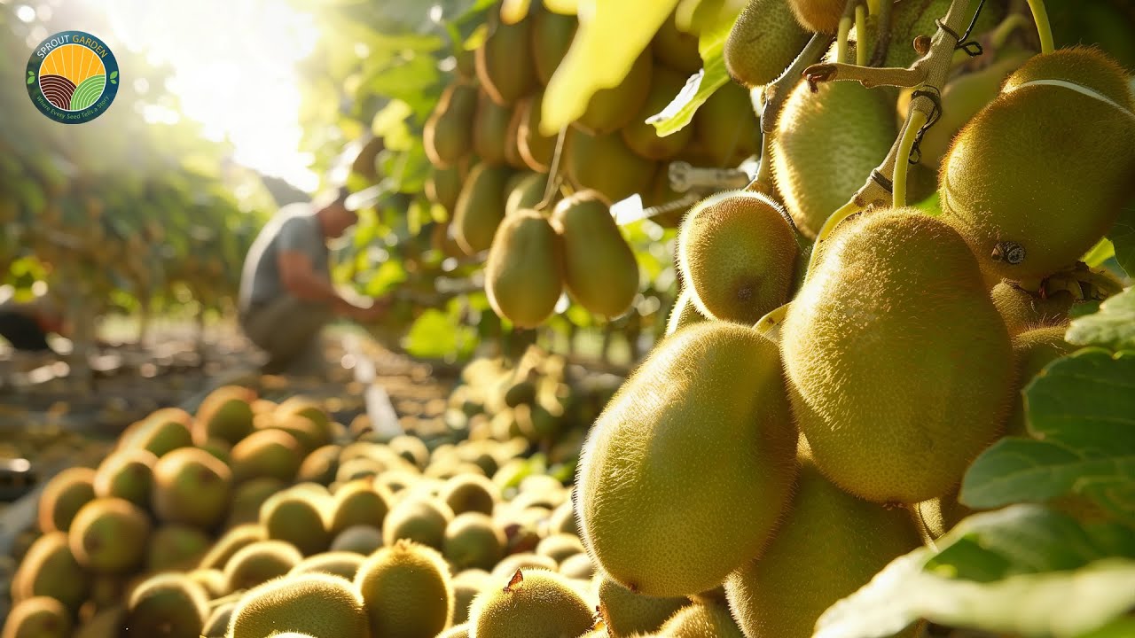 Как собирать, собирать и упаковывать киви — Современные технологии выращивания киви | Документаль...