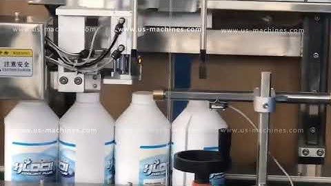 Automtic single head lub oil engine oil bottle tracking sensing capping machine continuous capper li