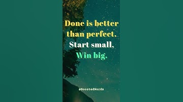 The REAL Reason Taking Action Beats PERFECT Planning #motivation #success