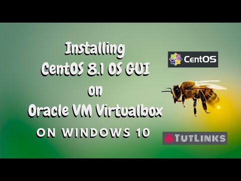 Installing CentOS 8.1 OS GUI on Oracle VM Virtualbox on Windows 10 OS