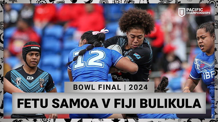 Pacific Championships 2024 | Samoa v Fiji Bulikula | Full Match Replay