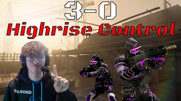 Easiest 3-0 on Highrise Control ever!!! | MW3 Ranked Play