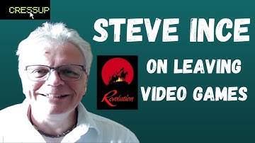 Steve Ince (Broken Sword, In Cold Blood) On Leaving The Video Games Industry