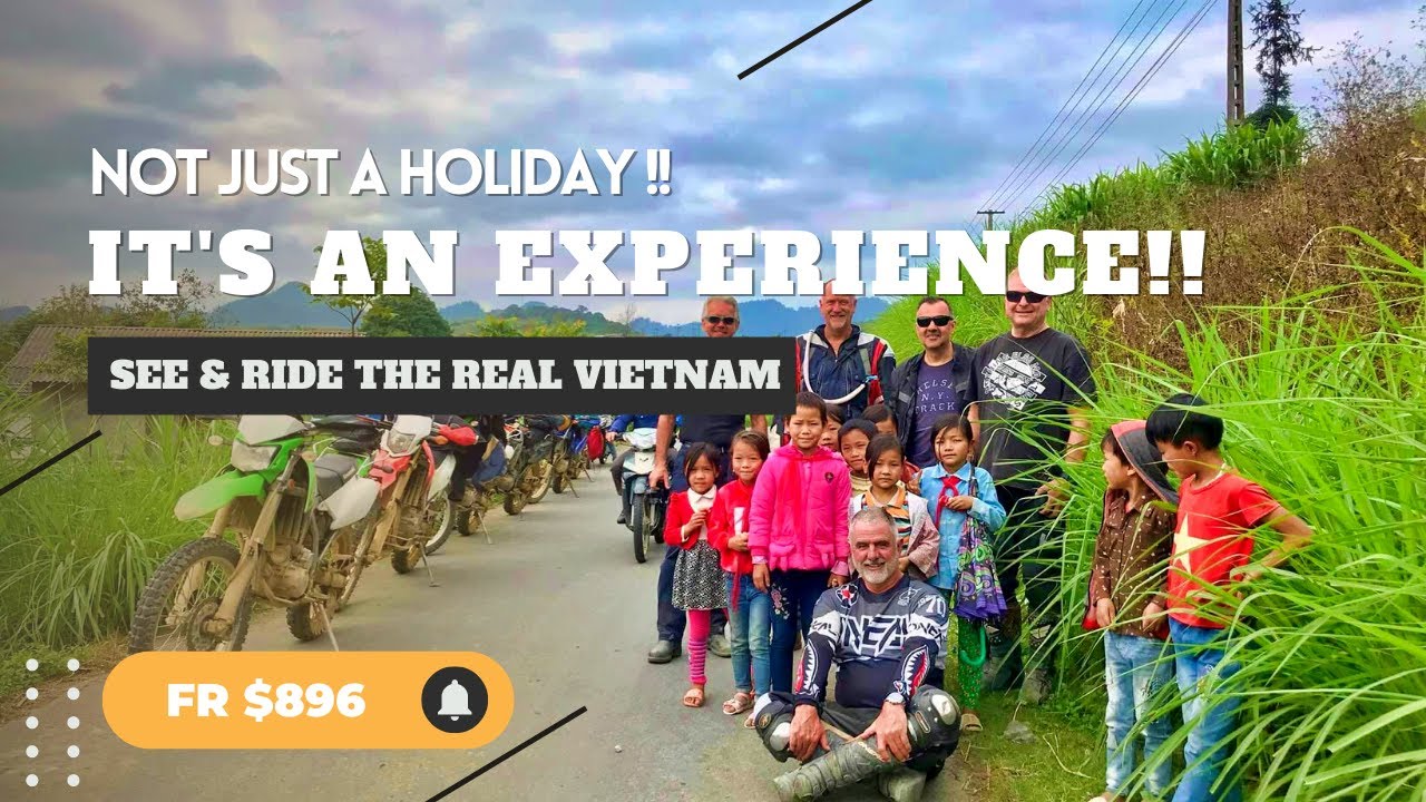 NORTHERN VIETNAM DIRT MOTORCYCLE TOUR TO MAI CHAU, SON LA AND SAPA - Official Tour Video