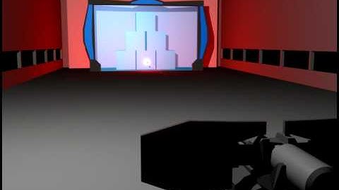 Blender 3D Project : Ion Cannons, Red Ion Cannon Test 1.1 (shield test too)