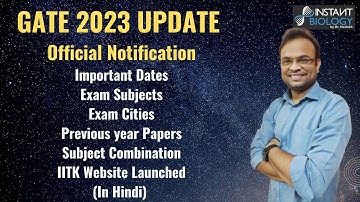 Gate 2023 UPDATE (Important Announcement!!)