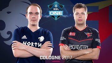 CS:GO - North vs. FaZe [Inferno] - Swiss Round 5 - ESL One Cologne 2017