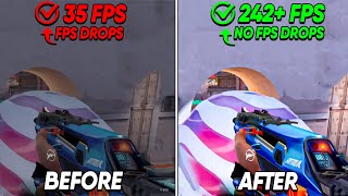 How To Boost FPS in Valroant |  Fix FPS Drops in Low End PC Fix Lag 2024!