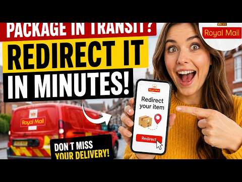 How to redirect a package in transit with Royal Mail