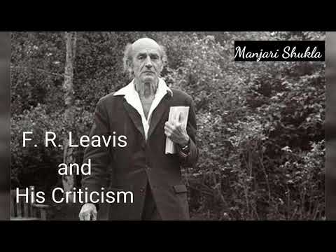 F. R. Leavis and his Criticism | Quarantine Days | Manjari Shukla