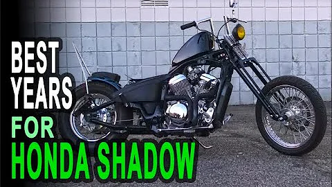 Best Years For Honda Shadow - Which ones you should build!