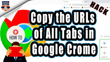 How to Copy URLs of All Tabs in Google chrome at once | Copy all URLs