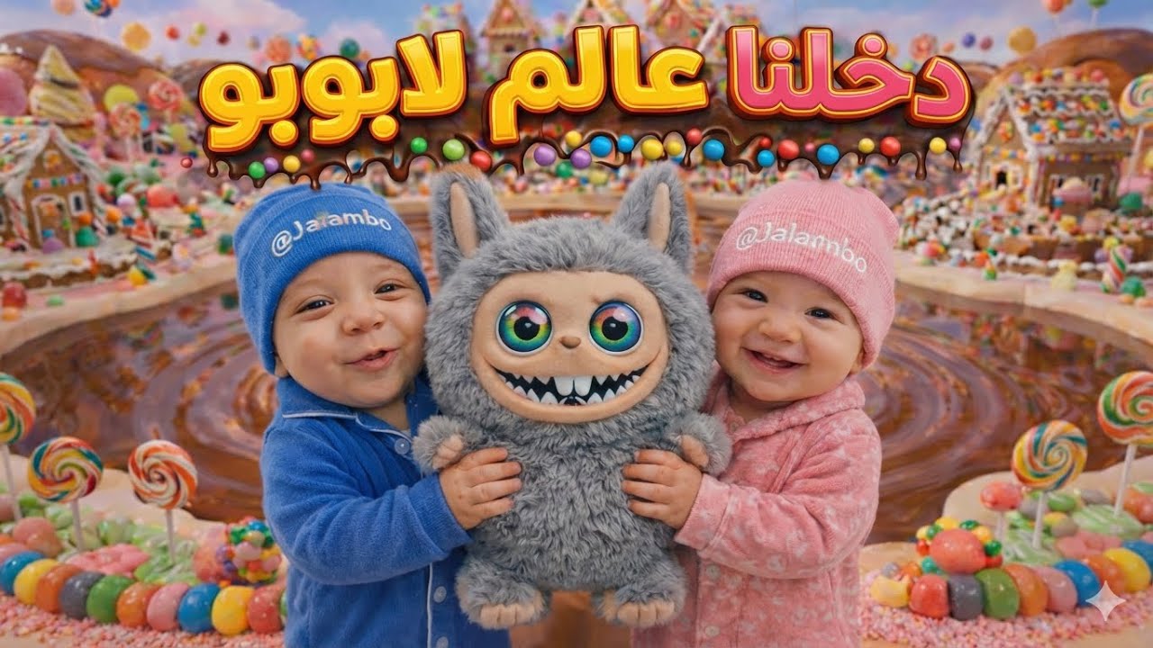 فلوق توأم الذكاء الاصطناعي | مغامرتنا في عالم لابوبو 😂🔥