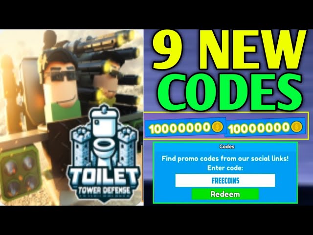 Roblox Toilet Tower Defense Codes Guide: Flush with Victory - 2023  December-Redeem Code-LDPlayer